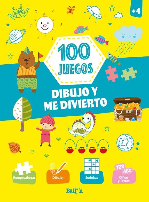 100 JUEGOS - DIBUJO Y ME DIVIERTO +4 | 9789403212999 | BALLON | Llibreria Ombra | Llibreria online de Rubí, Barcelona | Comprar llibres en català i castellà online