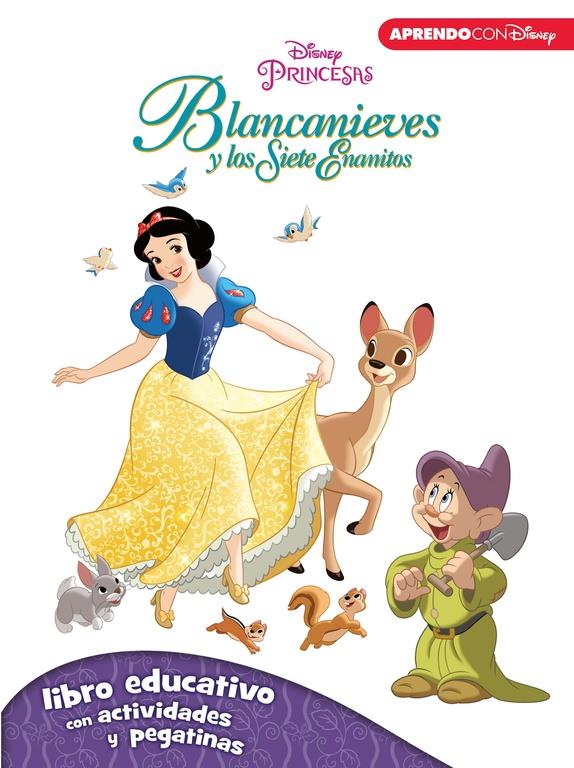 BLANCANIEVES Y LOS SIETE ENANITOS (LIBRO EDUCATIVO DISNEY CON ACTIVIDADES Y PEGA | 9788416548521 | DISNEY | Llibreria Ombra | Llibreria online de Rubí, Barcelona | Comprar llibres en català i castellà online