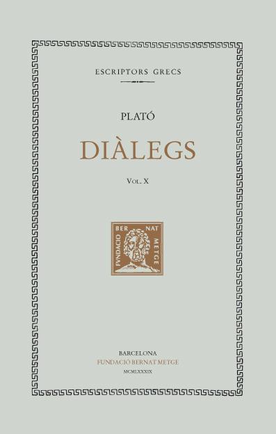 DIÀLEGS, VOL. X: LA REPÚBLICA (LLIBRES I-IV) | 9788472254404 | PLATÓ | Llibreria Ombra | Llibreria online de Rubí, Barcelona | Comprar llibres en català i castellà online