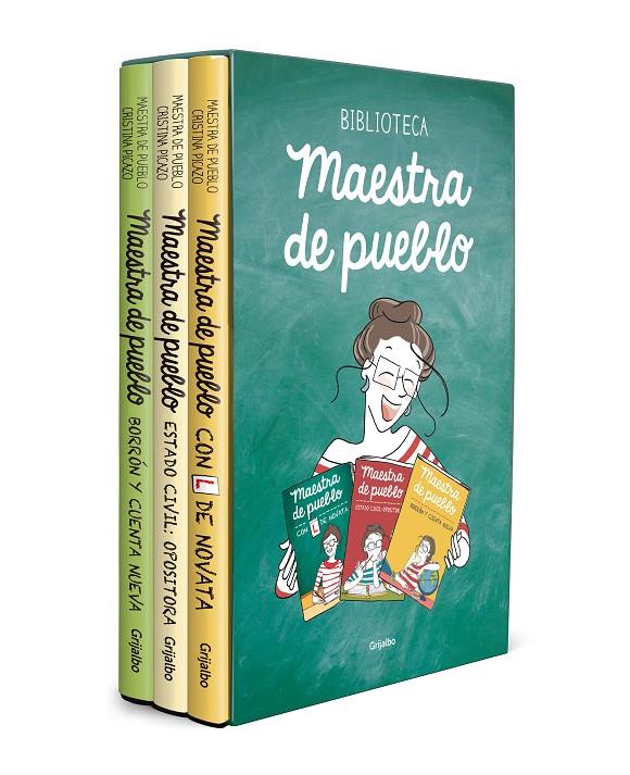 MAESTRA DE PUEBLO (PACK CON: CON L DE NOVATA | ESTADO CIVIL: OPOSITORA | BORRÓN | 9788425361654 | MAESTRA DE PUEBLO,/PICAZO, CRISTINA | Llibreria Ombra | Llibreria online de Rubí, Barcelona | Comprar llibres en català i castellà online