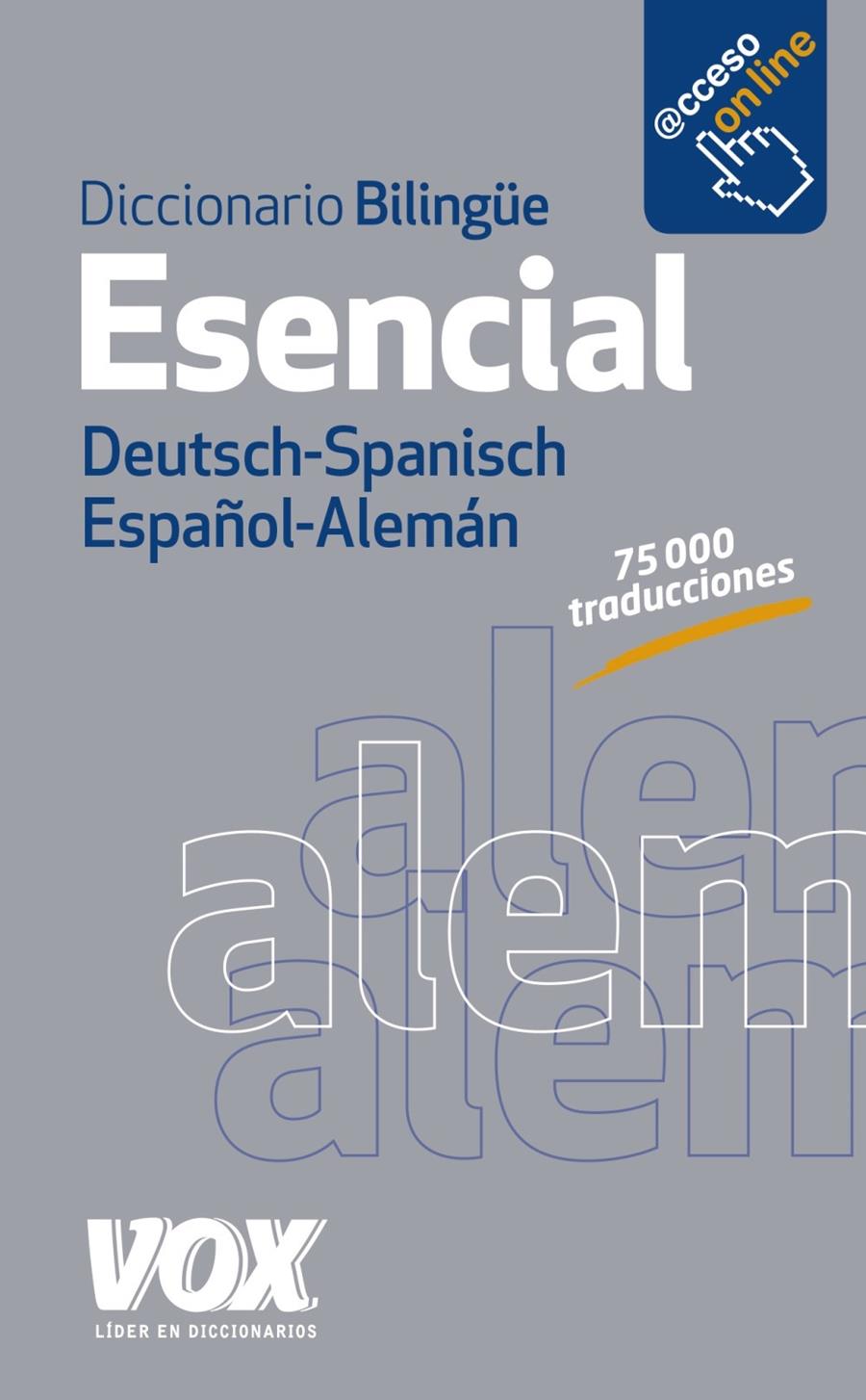 DICCIONARIO ESENCIAL ALEMÁN-ESPAÑOL/DEUTSCH-SPANISCH | 9788499742014 | LAROUSSE EDITORIAL | Llibreria Ombra | Llibreria online de Rubí, Barcelona | Comprar llibres en català i castellà online