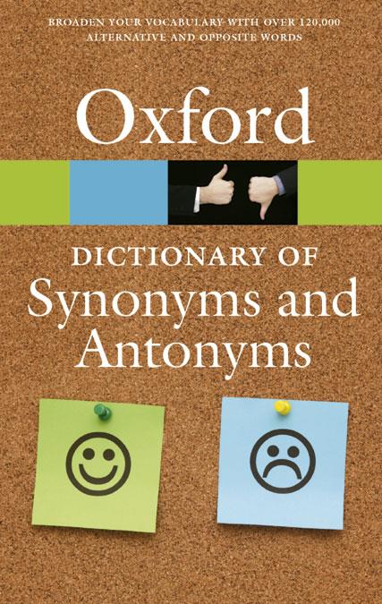 OXFORD DICTIONARY OF SYNONYMS & ANTONYMS 3RD EDITION | 9780198705185 | VARIOS AUTORES | Llibreria Ombra | Llibreria online de Rubí, Barcelona | Comprar llibres en català i castellà online