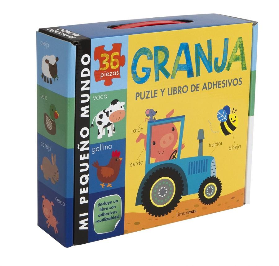 GRANJA. PUZLE Y LIBRO DE ADHESIVOS | 9788408134947 | LITTLE TIGER PRESS | Llibreria Ombra | Llibreria online de Rubí, Barcelona | Comprar llibres en català i castellà online