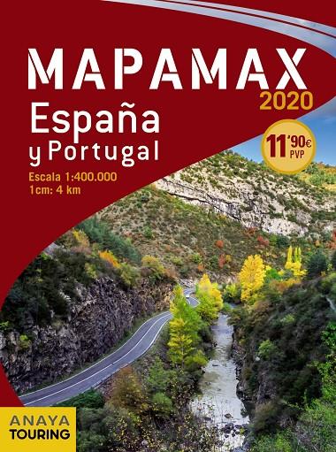 MAPAMAX - 2020 | 9788491582939 | ANAYA TOURING | Llibreria Ombra | Llibreria online de Rubí, Barcelona | Comprar llibres en català i castellà online