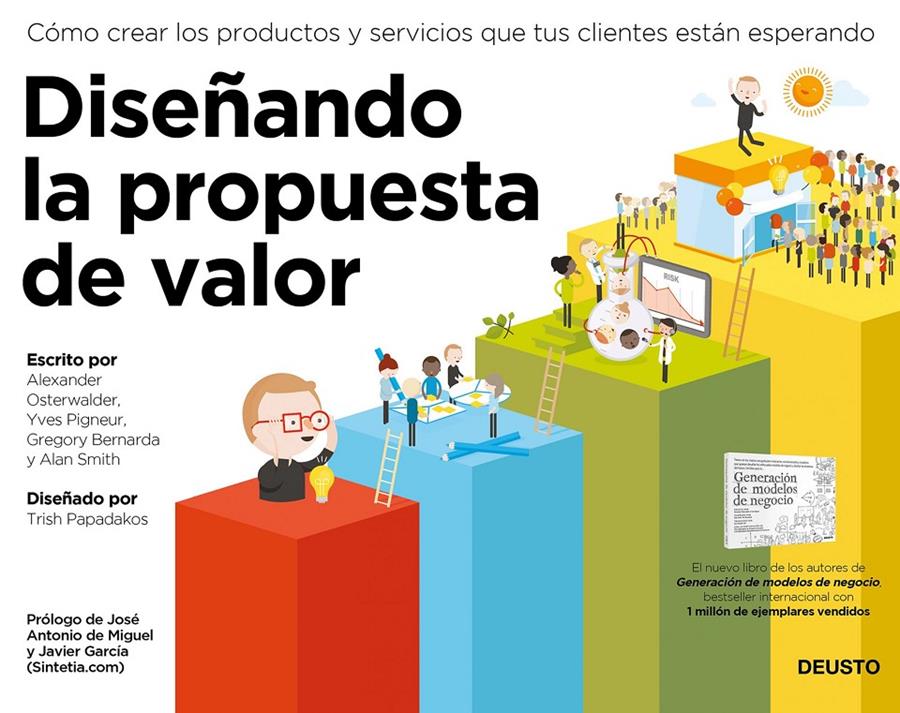 DISEÑANDO LA PROPUESTA DE VALOR | 9788423419517 | ALEXANDER OSTERWALDER/YVES PIGNEUR/ALAN SMITH/GREGORY BERNARDA | Llibreria Ombra | Llibreria online de Rubí, Barcelona | Comprar llibres en català i castellà online