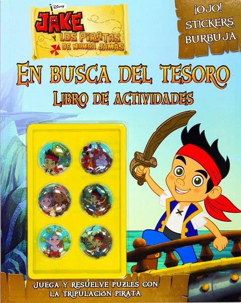 JAKE Y LOS PIRATAS DE NUNCA JAMAS  EN BUSCA DEL TESORO LIBRO DE ACTIVIDADES | 9788499513997 | DISNEY | Llibreria Ombra | Llibreria online de Rubí, Barcelona | Comprar llibres en català i castellà online