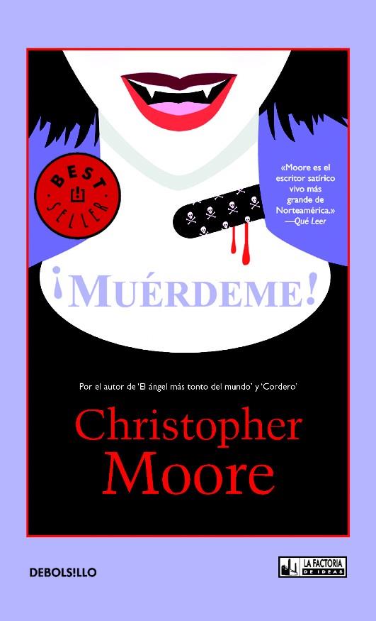 MUÉRDEME! | 9788490181225 | CHRISTOPHER MOORE | Llibreria Ombra | Llibreria online de Rubí, Barcelona | Comprar llibres en català i castellà online