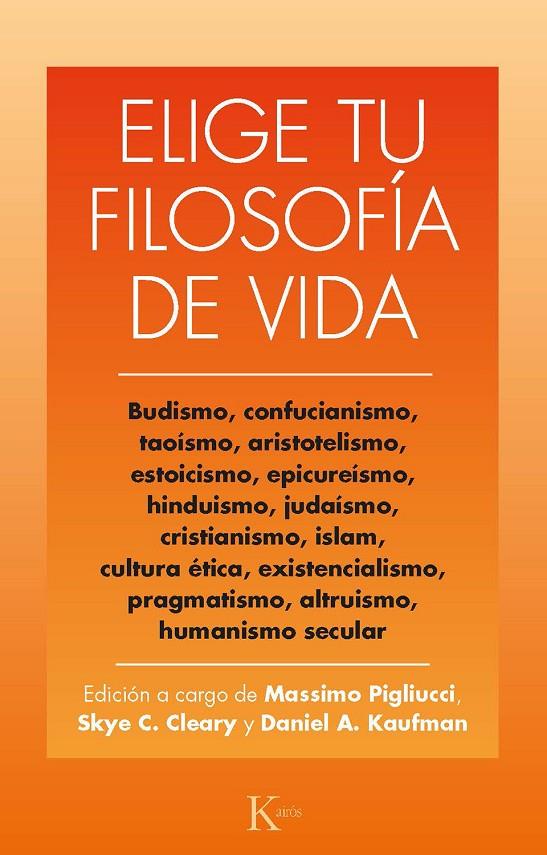 ELIGE TU FILOSOFÍA DE VIDA | 9788499888491 | Llibreria Ombra | Llibreria online de Rubí, Barcelona | Comprar llibres en català i castellà online