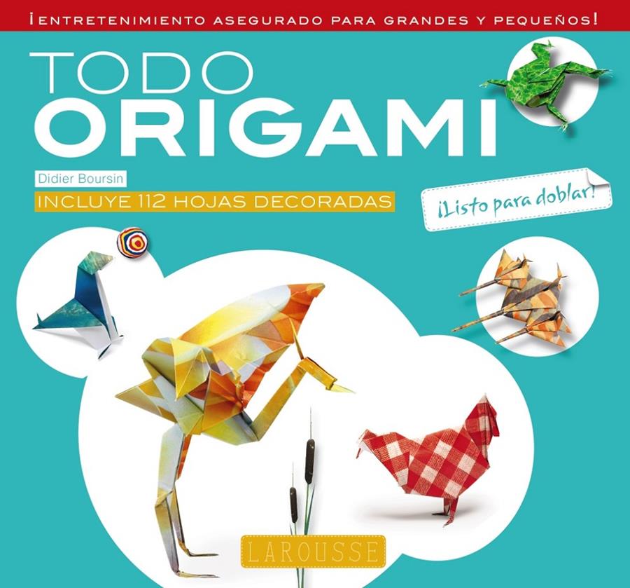 TODO ORIGAMI | 9788416124794 | BOURSIN, DIDIER | Llibreria Ombra | Llibreria online de Rubí, Barcelona | Comprar llibres en català i castellà online