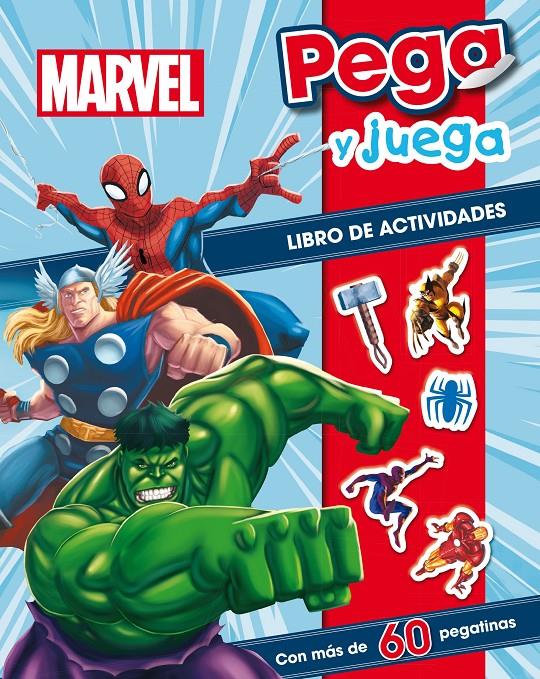 MARVEL. PEGA Y JUEGA | 9788415343776 | MARVEL | Llibreria Ombra | Llibreria online de Rubí, Barcelona | Comprar llibres en català i castellà online