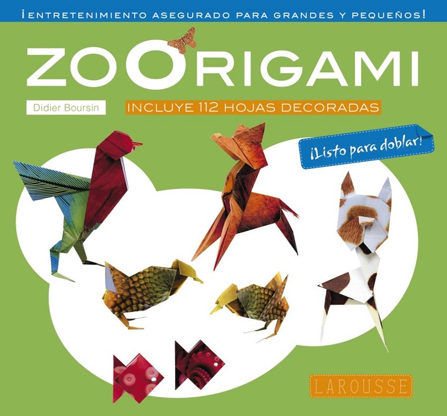 ZOORIGAMI | 9788416984701 | LAROUSSE EDITORIAL | Llibreria Ombra | Llibreria online de Rubí, Barcelona | Comprar llibres en català i castellà online