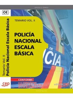 POLICÍA NACIONAL ESCALA BÁSICA. TEMARIO VOL. II. | 9788468121062 | AA.VV. | Llibreria Ombra | Llibreria online de Rubí, Barcelona | Comprar llibres en català i castellà online