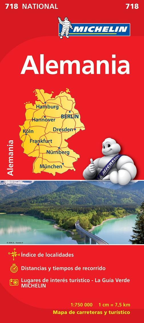 ALEMANIA MICHELIN | 9782067170865 | MICHELIN | Llibreria Ombra | Llibreria online de Rubí, Barcelona | Comprar llibres en català i castellà online