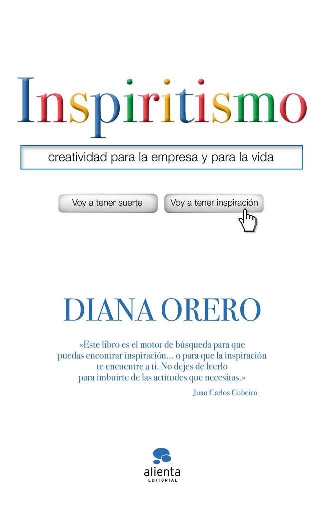 INSPIRITISMO | 9788415320869 | DIANA ORERO | Llibreria Ombra | Llibreria online de Rubí, Barcelona | Comprar llibres en català i castellà online