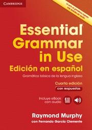 ESSENTIAL GRAMMAR IN USE BOOK WITH ANSWERS AND INTERACTIVE EBOOK SPANISH EDITION | 9788490361030 | MURPHY, RAYMOND/GARCIA CLEMENTE, FERNANDO | Llibreria Ombra | Llibreria online de Rubí, Barcelona | Comprar llibres en català i castellà online