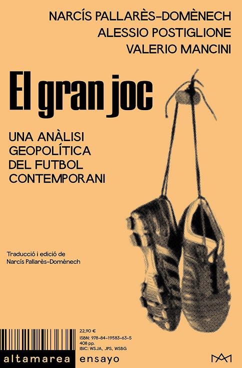 EL GRAN JOC (.) | 9788419583635 | PALLARÈS-DOMÈNECH, NARCÍS/POSTIGLIONE, ALESSIO/MANCINI, VALERIO | Llibreria Ombra | Llibreria online de Rubí, Barcelona | Comprar llibres en català i castellà online