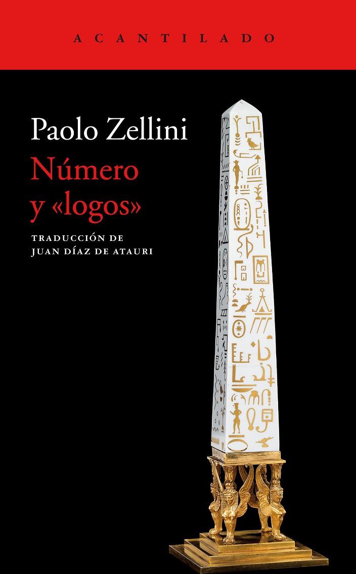 NÚMERO Y "LOGOS" | 9788417346287 | ZELLINI, PAOLO | Llibreria Ombra | Llibreria online de Rubí, Barcelona | Comprar llibres en català i castellà online