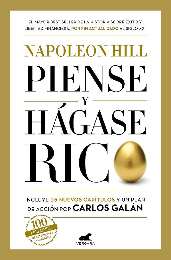 PIENSE Y HÁGASE RICO | 9788418620133 | HILL, NAPOLEON/GALÁN, CARLOS | Llibreria Ombra | Llibreria online de Rubí, Barcelona | Comprar llibres en català i castellà online