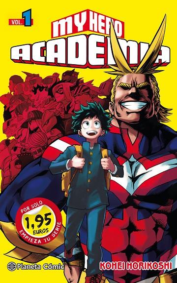 MM MY HERO ACADEMIA Nº 01 1,95 | 9788413414997 | HORIKOSHI, KOHEI | Llibreria Ombra | Llibreria online de Rubí, Barcelona | Comprar llibres en català i castellà online