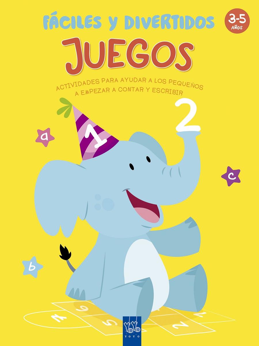 JUEGOS FÁCILES Y DIVERTIDOS | 9788408164814 | YOYO | Llibreria Ombra | Llibreria online de Rubí, Barcelona | Comprar llibres en català i castellà online