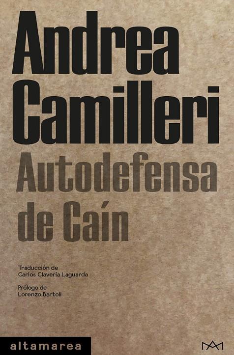 AUTODEFENSA DE CAÍN | 9788418481130 | CAMILLERI, ANDREA | Llibreria Ombra | Llibreria online de Rubí, Barcelona | Comprar llibres en català i castellà online