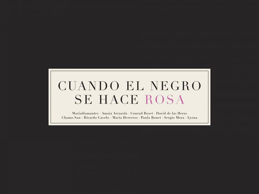 CUANDO EL NEGRO SE HACE ROSA | 9788416489558 | AA. VV. | Llibreria Ombra | Llibreria online de Rubí, Barcelona | Comprar llibres en català i castellà online