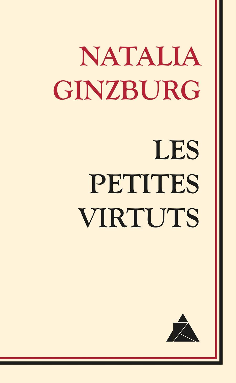 LES PETITES VIRTUTS | 9788416222100 | GINZBURG, NATALIA | Llibreria Ombra | Llibreria online de Rubí, Barcelona | Comprar llibres en català i castellà online