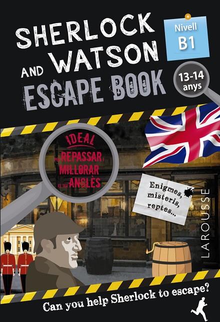 SHERLOCK & WATSON. ESCAPE BOOK PER REPASSAR ANGLÈS. 13-14 ANYS | 9788418473357 | SAINT-MARTIN, GILLES | Llibreria Ombra | Llibreria online de Rubí, Barcelona | Comprar llibres en català i castellà online