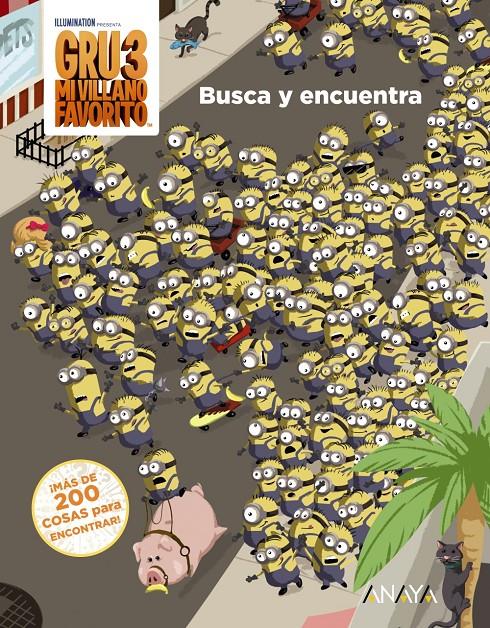 GRU 3: BUSCA Y ENCUENTRA | 9788469834237 | STUDIOS LICENSING, UNIVERSAL | Llibreria Ombra | Llibreria online de Rubí, Barcelona | Comprar llibres en català i castellà online