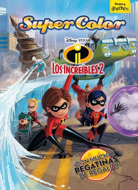 LOS INCREÍBLES 2. SUPERCOLOR | 9788416917617 | DISNEY | Llibreria Ombra | Llibreria online de Rubí, Barcelona | Comprar llibres en català i castellà online