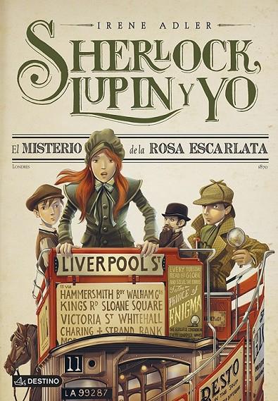 EL MISTERIO DE LA ROSA ESCARLATA 3 SHERLOCK LUPIN Y YO | 9788408115816 | IRENE ADLER | Llibreria Ombra | Llibreria online de Rubí, Barcelona | Comprar llibres en català i castellà online