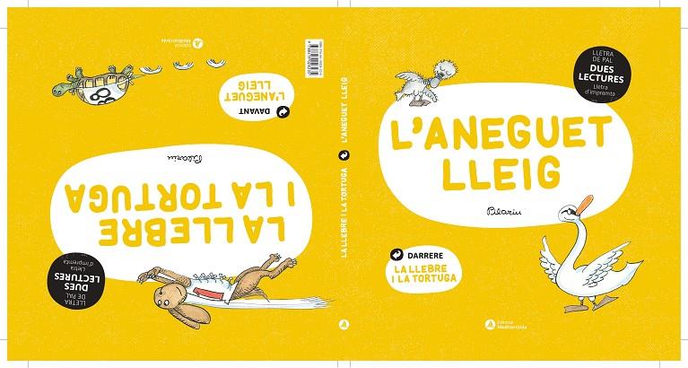 DUES LECTURES. ANEGUET LLEIG. LA LLEBRE I LA TORTUGA | 9788419028235 | PILARIN | Llibreria Ombra | Llibreria online de Rubí, Barcelona | Comprar llibres en català i castellà online