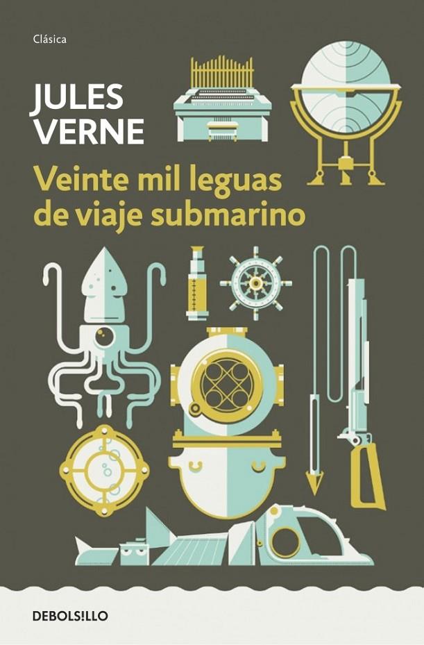 VEINTE MIL LEGUAS DE VIAJE SUBMARINO | 9788490321980 | JULES VERNE | Llibreria Ombra | Llibreria online de Rubí, Barcelona | Comprar llibres en català i castellà online