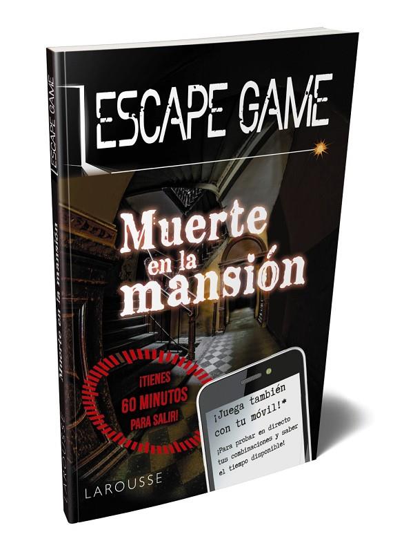 ESCAPE GAME. MUERTE EN LA MANSIÓN | 9788417720537 | LAROUSSE EDITORIAL | Llibreria Ombra | Llibreria online de Rubí, Barcelona | Comprar llibres en català i castellà online