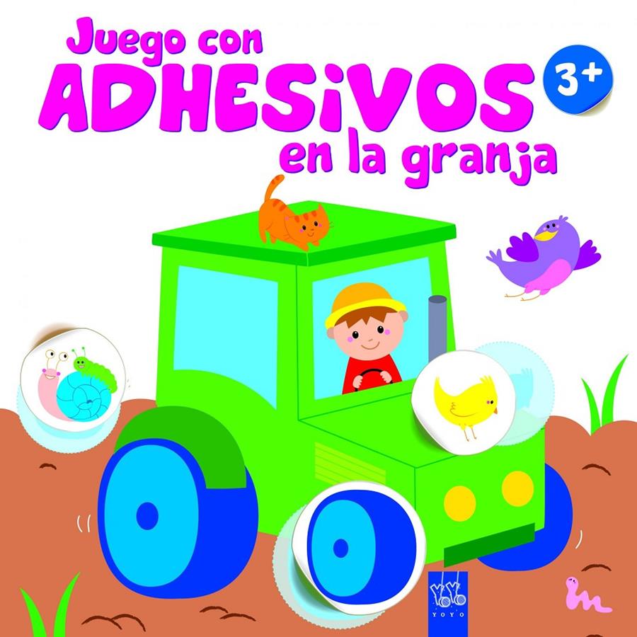 JUEGO CON ADHESIVOS EN LA GRANJA +3. TRACTOR | 9788408148739 | YOYO | Llibreria Ombra | Llibreria online de Rubí, Barcelona | Comprar llibres en català i castellà online