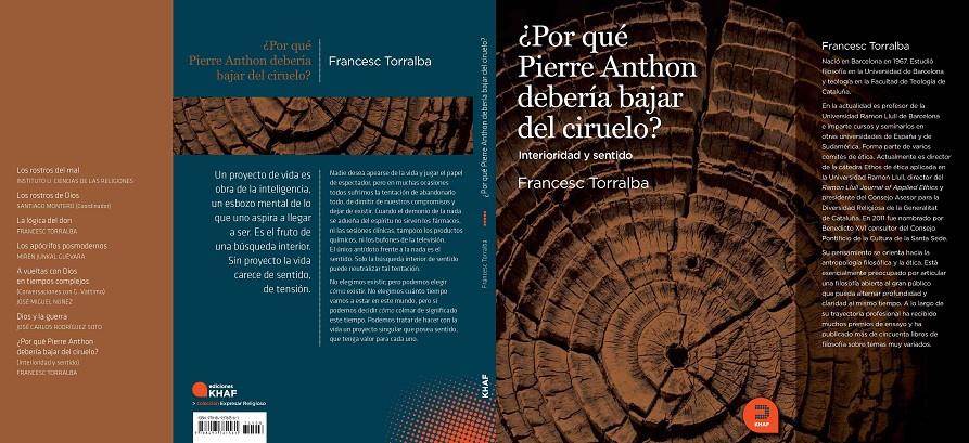 ¿POR QUÉ PIERRE ANTON DEBERIA BAJAR DEL CIRUELO? | 9788415995029 | TORRALBA ROSELLÓ, FRANCESC | Llibreria Ombra | Llibreria online de Rubí, Barcelona | Comprar llibres en català i castellà online