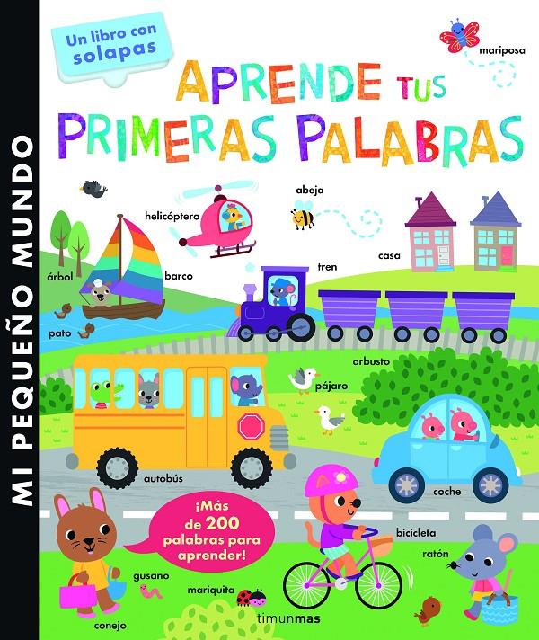 APRENDE TUS PRIMERAS PALABRAS. PEQUEÑO MUNDO | 9788408147855 | LITTLE TIGER PRESS | Llibreria Ombra | Llibreria online de Rubí, Barcelona | Comprar llibres en català i castellà online