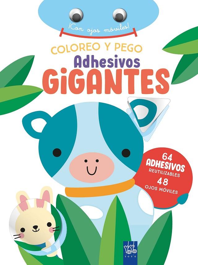 COLOREO Y PEGO ADHESIVOS GIGANTES. VACA | 9788408266372 | YOYO | Llibreria Ombra | Llibreria online de Rubí, Barcelona | Comprar llibres en català i castellà online