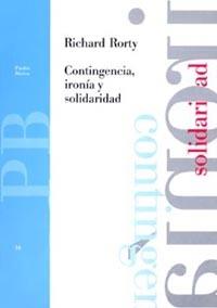 CONTINGENCIA, IRONÍA Y SOLIDARIDAD | 9788475096698 | RICHARD RORTY | Llibreria Ombra | Llibreria online de Rubí, Barcelona | Comprar llibres en català i castellà online