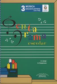 PENTAGRAMA ESCOLAR MÚSICA 3 CAT | 9788480208062 | AMAT, CARME / CASANOVA, ANNA | Llibreria Ombra | Llibreria online de Rubí, Barcelona | Comprar llibres en català i castellà online