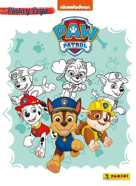 PINTA Y PEGA PAW PATROL | 9788427872103 | NICKELODEON | Llibreria Ombra | Llibreria online de Rubí, Barcelona | Comprar llibres en català i castellà online