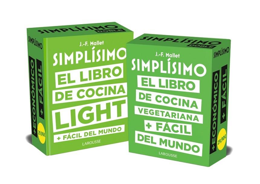 SIMPLÍSIMO DOBLE. LOS LIBROS DE COCINA SANA + FÁCILES DEL MUNDO | 9788417720599 | MALLET, JEAN-FRANÇOIS | Llibreria Ombra | Llibreria online de Rubí, Barcelona | Comprar llibres en català i castellà online