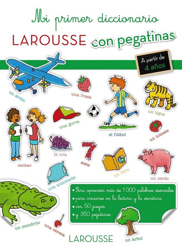 MI PRIMER DICCIONARIO CON PEGATINAS | 9788416368334 | LAROUSSE EDITORIAL | Llibreria Ombra | Llibreria online de Rubí, Barcelona | Comprar llibres en català i castellà online