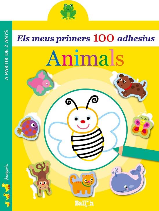 ANIMALS - ELS MEUS PRIMERS 100 ADHESIUS | 9789403204895 | BALLON | Llibreria Ombra | Llibreria online de Rubí, Barcelona | Comprar llibres en català i castellà online