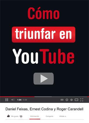 CÓMO TRIUNFAR EN YOUTUBE | 9788424648848 | CODINA, ERNEST/CARANDELL, ROGER/FEIXAS, DANIEL | Llibreria Ombra | Llibreria online de Rubí, Barcelona | Comprar llibres en català i castellà online