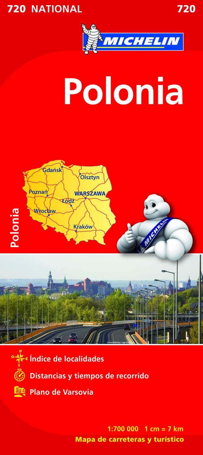 MAPA NATIONAL POLONIA | 9782067171572 | MICHELIN | Llibreria Ombra | Llibreria online de Rubí, Barcelona | Comprar llibres en català i castellà online