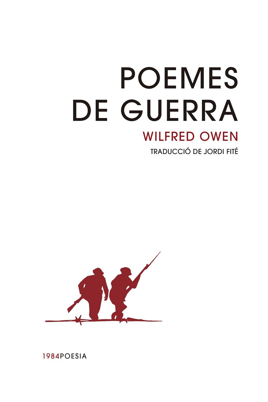 POEMES DE GUERRA | 9788416987900 | OWEN, WILFRED | Llibreria Ombra | Llibreria online de Rubí, Barcelona | Comprar llibres en català i castellà online