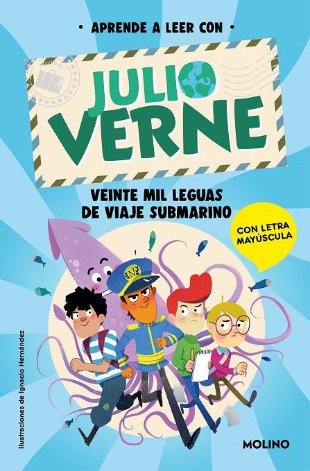 APRENDE A LEER CON JULIO VERNE 3 - VEINTE MIL LEGUAS DE VIAJE SUBMARINO | 9788427240469 | VERNE, JULIO/GREEN, SHIA | Llibreria Ombra | Llibreria online de Rubí, Barcelona | Comprar llibres en català i castellà online