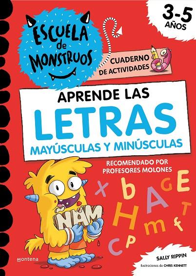 ESCUELA DE MONSTRUOS. CUADERNO DE ACTIVIDADES - APRENDE A ESCRIBIR LAS LETRAS MA | 9788419085887 | RIPPIN, SALLY | Llibreria Ombra | Llibreria online de Rubí, Barcelona | Comprar llibres en català i castellà online