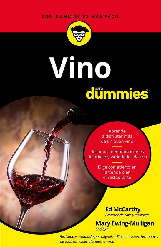 VINO PARA DUMMIES | 9788432904462 | EWING-MULLIGAN, MARY/MCCARTHY, ED | Llibreria Ombra | Llibreria online de Rubí, Barcelona | Comprar llibres en català i castellà online